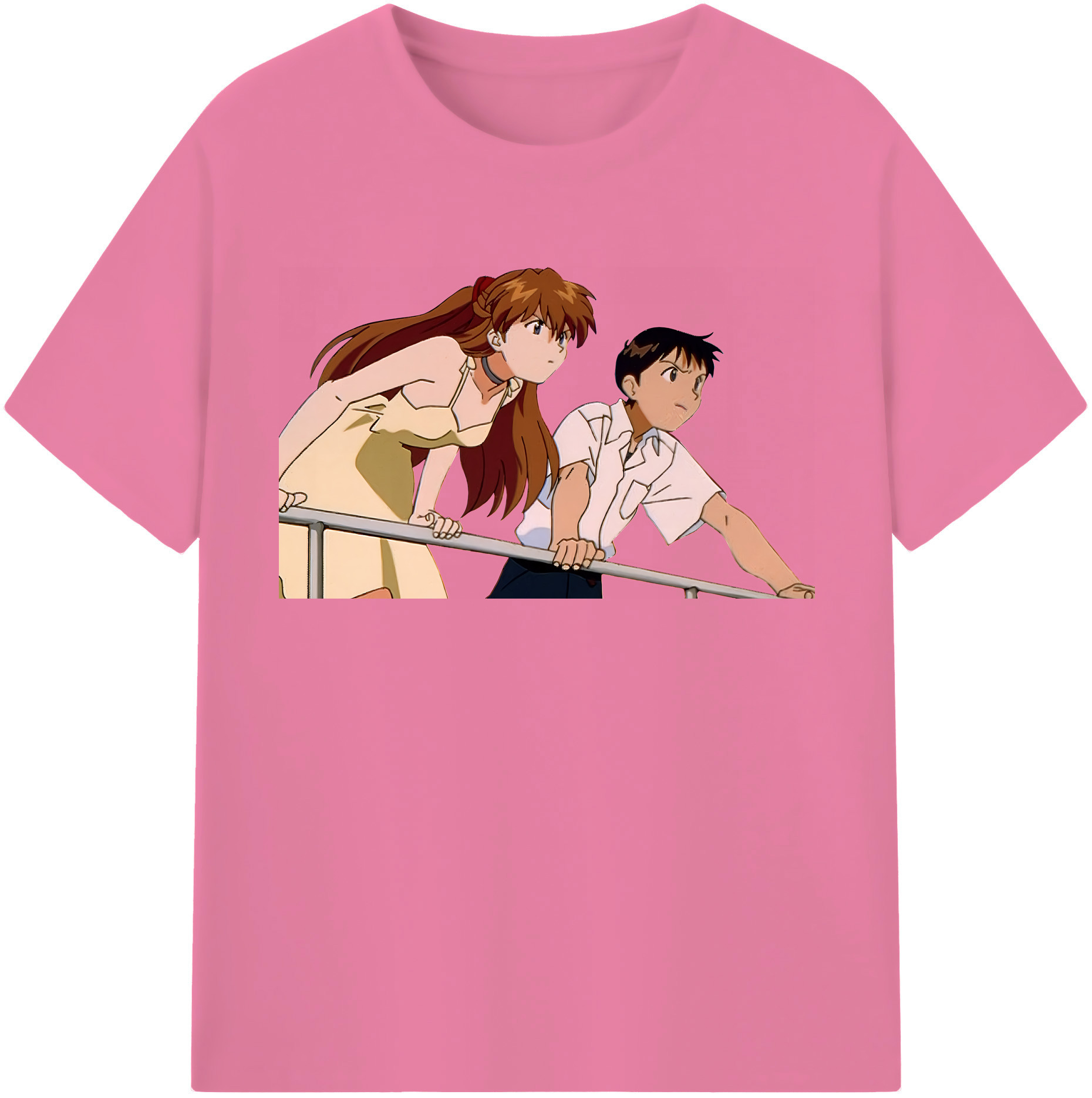 （画像用） EVA 新世紀エヴァンゲリオン 綿100％半袖Tシャツ（フロントプリント）
